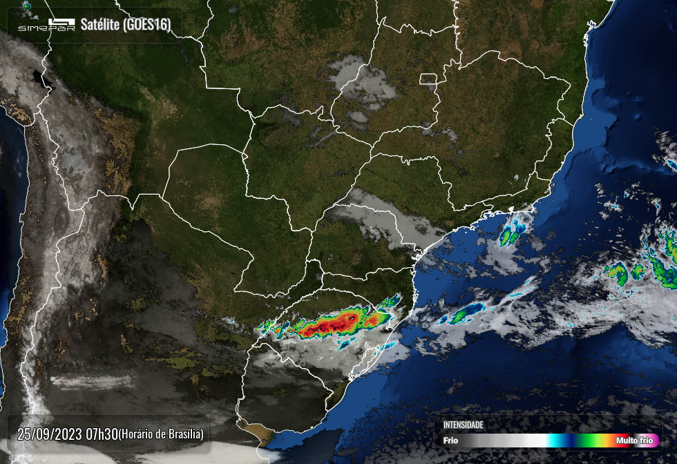 Radar Simepar 25/09/2023