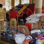 Campanha de solidariedade do Paraná arrecada 22 mil itens para o Rio Grande do Sul Foto: CBMPR