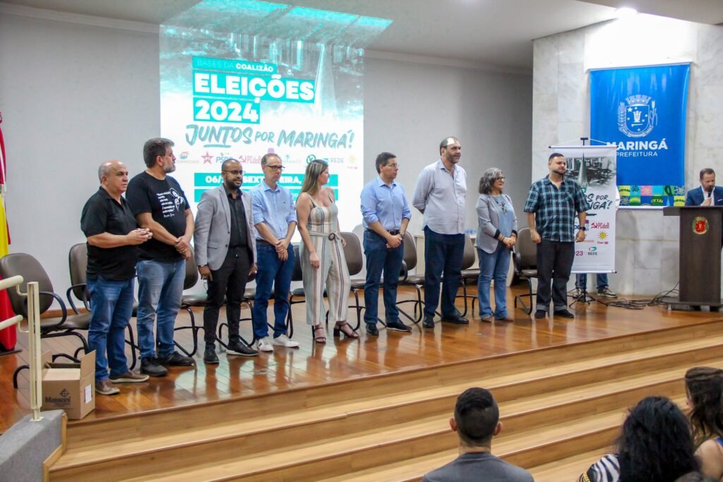 Partidos de esquerda e de centro formam coalizão em Maringá para as eleições 2024 5 Partidos de esquerda e de centro formam coalizão em Maringá para as eleições 2024