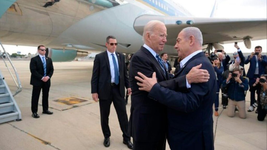 Em Israel, Biden promete solidariedade aos israelenses e sugere 'outra grupo' como culpada pela explosão no hospital de Gaza 2 Joe Biden em Israel