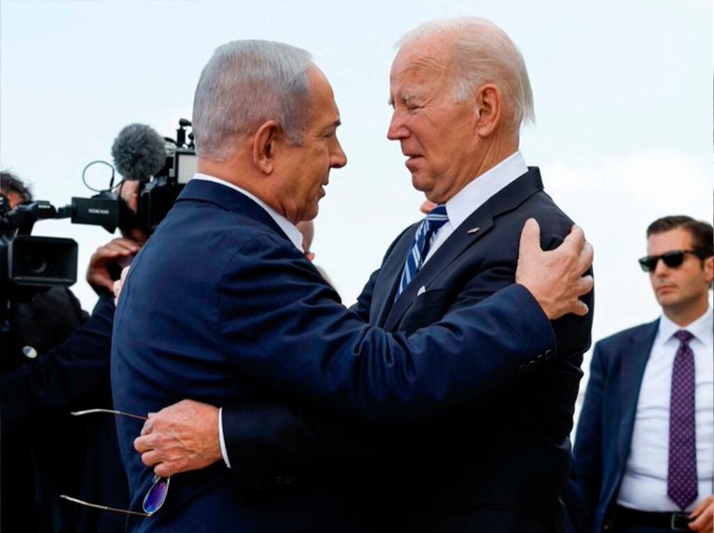 Em Israel, Biden promete solidariedade aos israelenses e sugere 'outra grupo' como culpada pela explosão no hospital de Gaza 3 Joe Biden em Israel 2