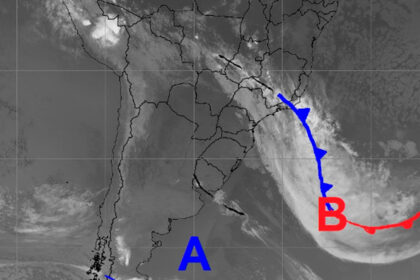 Confira a previsão do tempo do Simepar para o início da semana no Paraná