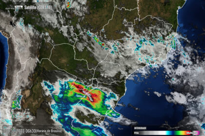 Radar Simepar - Previsão do tempo 30-10-2023