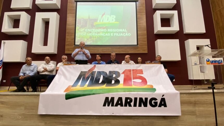 Encontro do MDB em Maringá