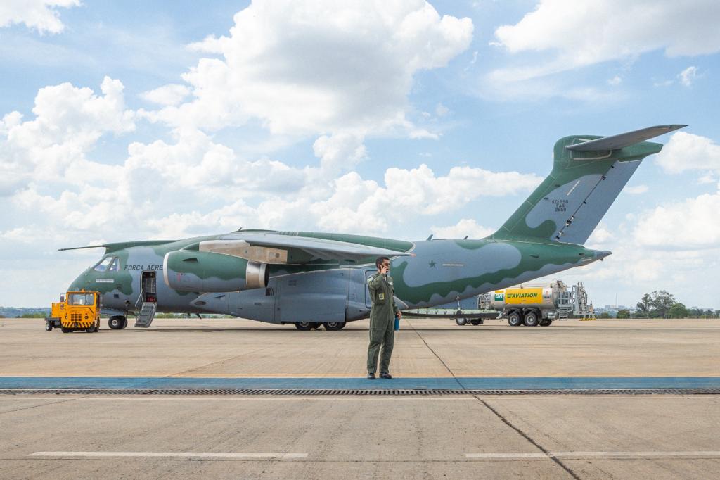 3ª aeronave da FAB decola para fazer a repatriação de brasileiros nos territórios de Israel e Palestina 4 WhatsApp Image 2023 10 10 at 17.17.31