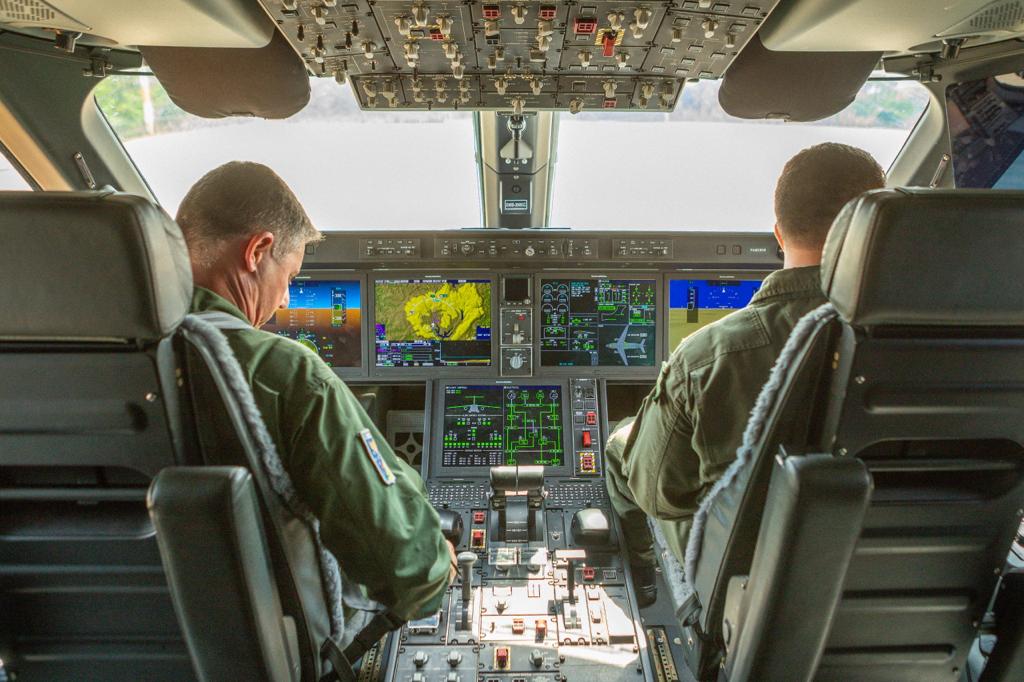 3ª aeronave da FAB decola para fazer a repatriação de brasileiros nos territórios de Israel e Palestina 5 WhatsApp Image 2023 10 10 at 17.17.36