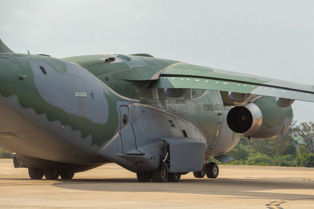 3ª aeronave da FAB decola para fazer a repatriação de brasileiros nos territórios de Israel e Palestina 6 aeronave KC-390 Millennium (Embraer)