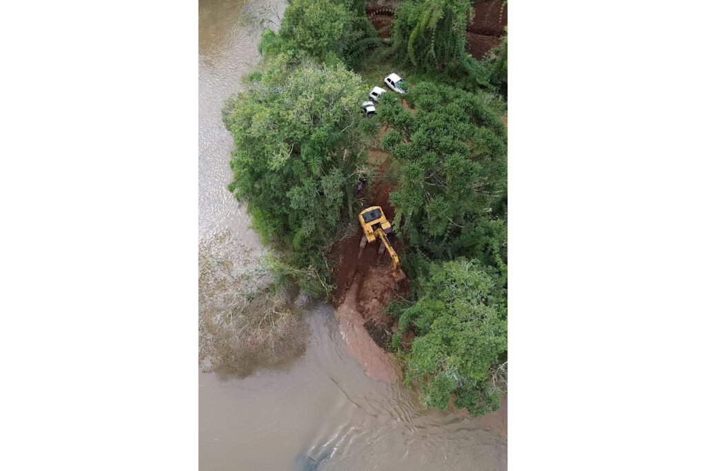 BRDE liberou R$ 38 milhões em financiamentos destinados a projetos para diminuir efeitos da mudança climática 3 drone cgh sta jacinta luiz otavio