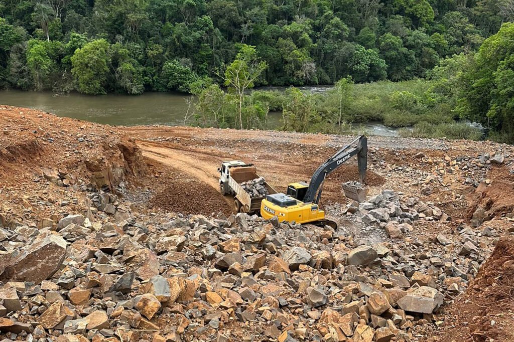 BRDE liberou R$ 38 milhões em financiamentos destinados a projetos para diminuir efeitos da mudança climática 7 obras cgh sta jacinta