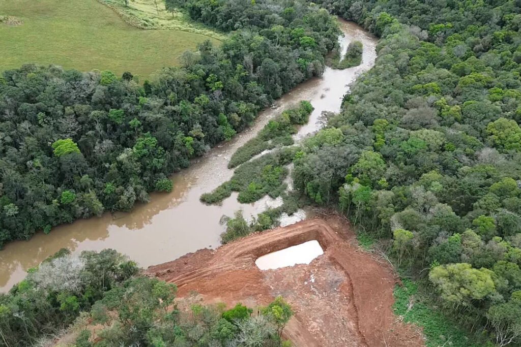 BRDE liberou R$ 38 milhões em financiamentos destinados a projetos para diminuir efeitos da mudança climática 6 panoramica chg sta jacinta