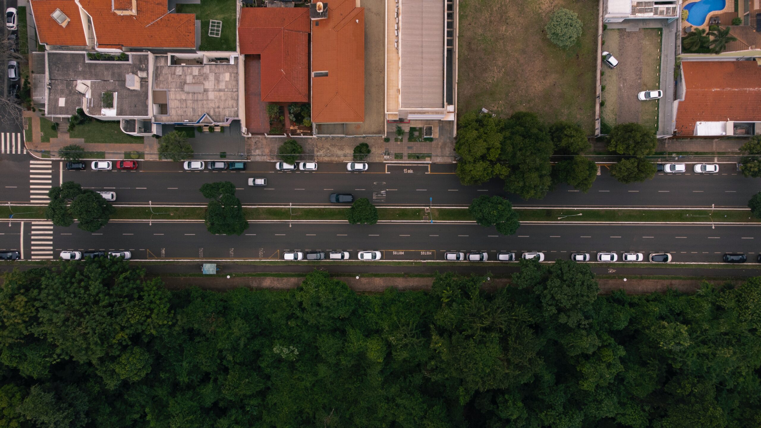 Avenida em Maringá Paraná