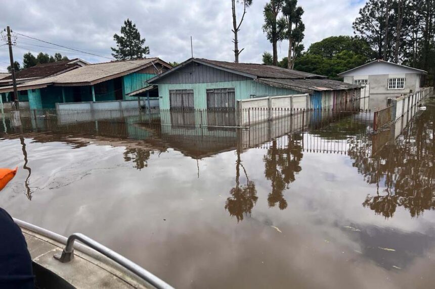Mais uma cidade tem decreto emergencial homologado; são 3.572 desabrigados no Paraná