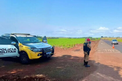 Polícia Militar registra 68 acidentes nas rodovias estaduais no feriado prolongado Foto: PMPR