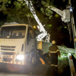 Mais de 900 profissionais da Copel estão em campo para restabelecer a energia Foto: Copel