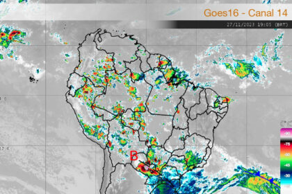 Radar Simepar, mapa do Brasil