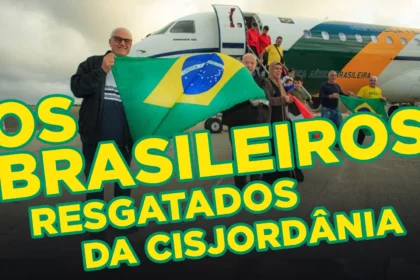 Brasileiros resgatados da Cisjordânia