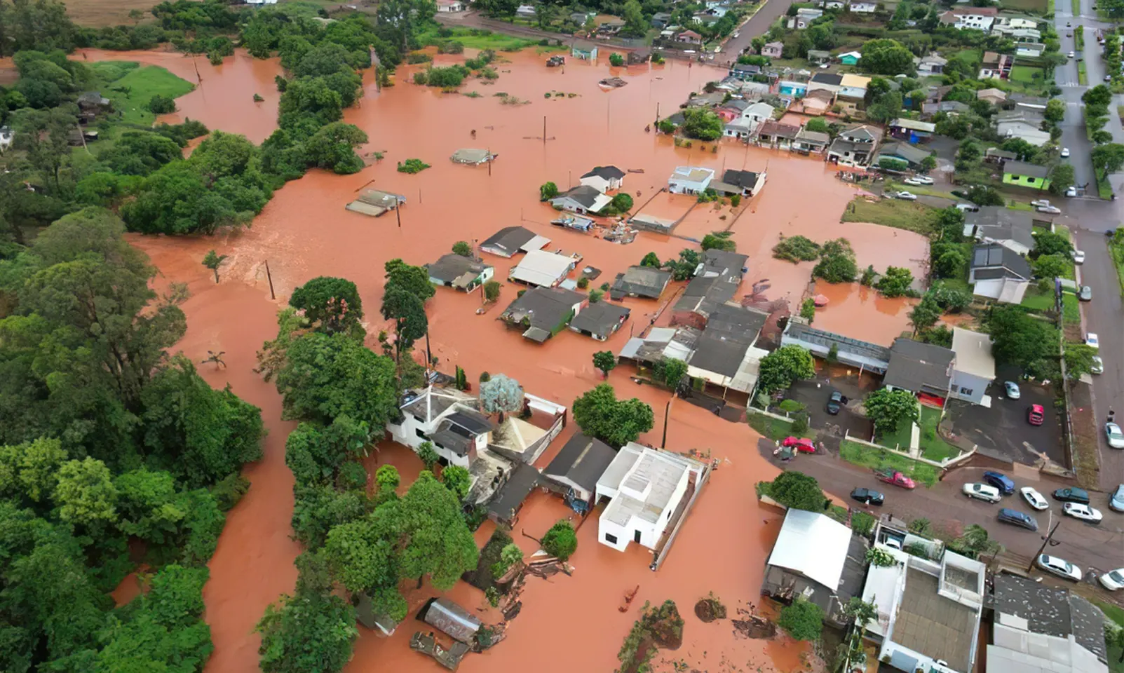 municipios alagados no paraná defesa civil