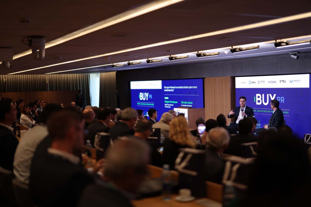 Ratinho apresenta potencial do Paraná a investidores do Brasil em São Paulo 4 whatsapp image 2023 11 06 at 12.33.01