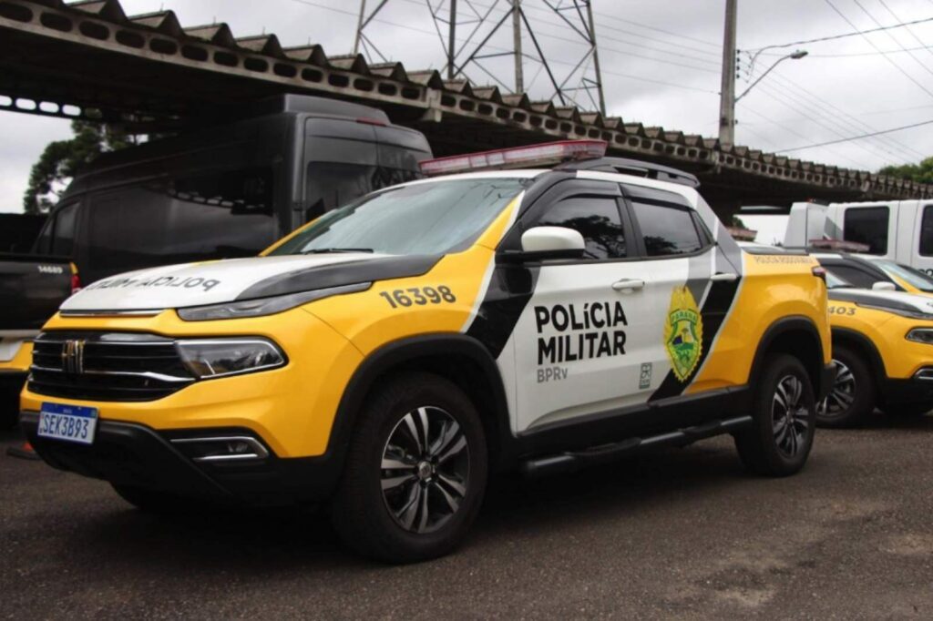 Viatura da Batalhão de Polícia Rodoviária do Paraná