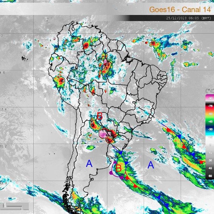 Radar Simepar 25/12/2023