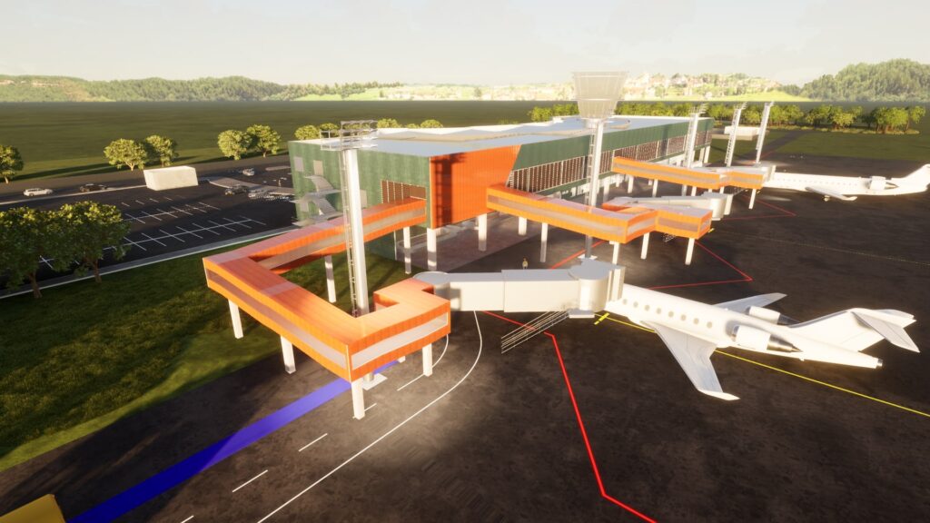 Prefeito Ulisses Maia assina termo de compromisso para obras de ampliação e modernização do terminal de passageiros do Aeroporto de Maringá 3 Obras de ampliação e modernização do terminal de passageiros do Aeroporto de Maringá