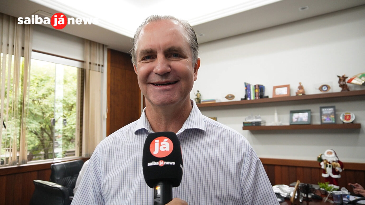 Prefeito Ulisses Maia em entrevista ao Saiba Já News