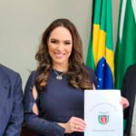 Adam Paul Patterson e Maria Victoria (PP) debatem ações para ampliar ensino da língua inglesa nas escolas municipais e estaduais paranaenses.