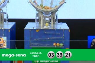 Confira as seis dezenas do concurso 2.665 da Mega-Sena