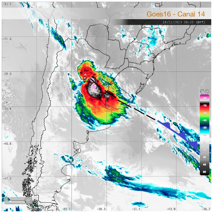 Radar Simepar 18-12-2023