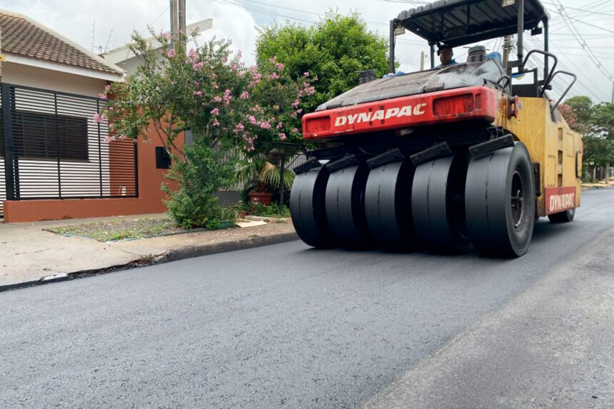 Recapeamento na Zona 7 em Maringá