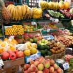 Setor-de-frutas-e-verduras,-feirinha,-feira-de-alimentos