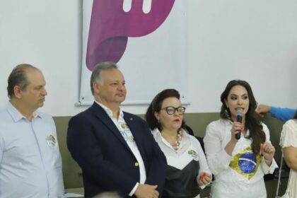 Prefeito de Ubiratã, Fábio D´Alecio e os deputados Maria Victoria e Ricardo Barros