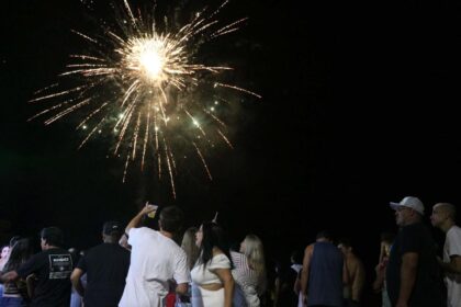 Litoral terá shows de fogos de artifício sem poluição sonora