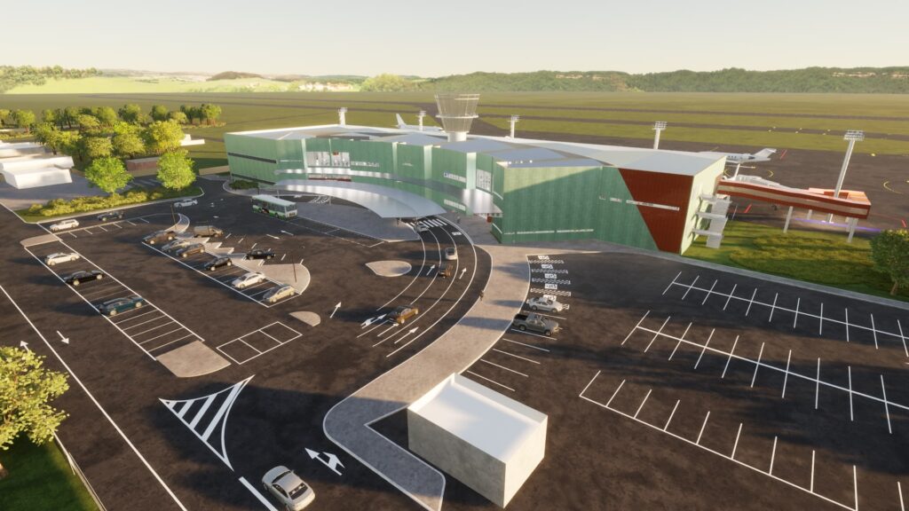 Prefeito Ulisses Maia assina termo de compromisso para obras de ampliação e modernização do terminal de passageiros do Aeroporto de Maringá 5 Obras de ampliação e modernização do terminal de passageiros do Aeroporto de Maringá