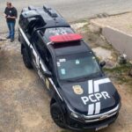 Viatura da polícia Civil do Paraná