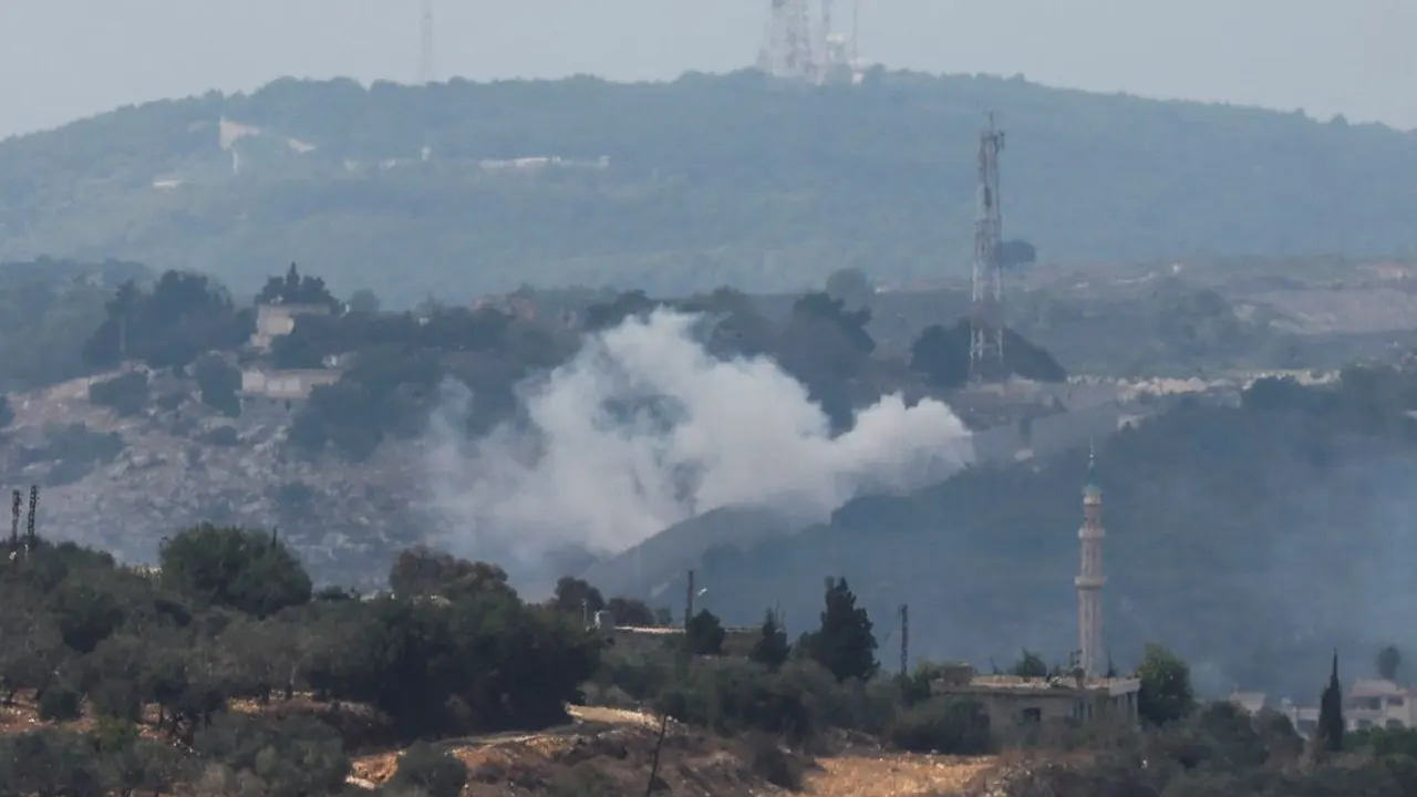 Hezbollah ataca o norte de Israel com drones explosivos. Foto: Mohamed Azakir