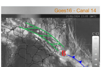 Radar Simepar, mapa do Brasil