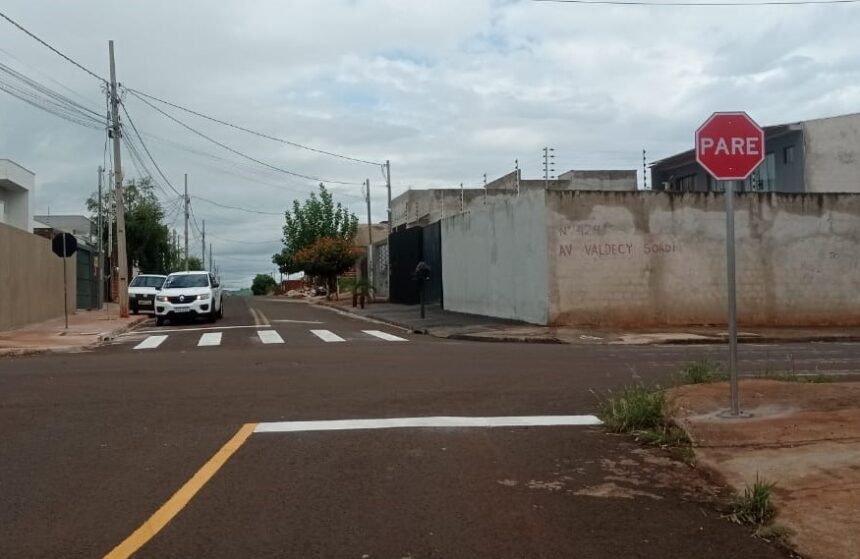 Semutrans segue com ações contínuas de reforço da sinalização para promover trânsito mais seguro