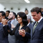 Bolsonaro na igreja