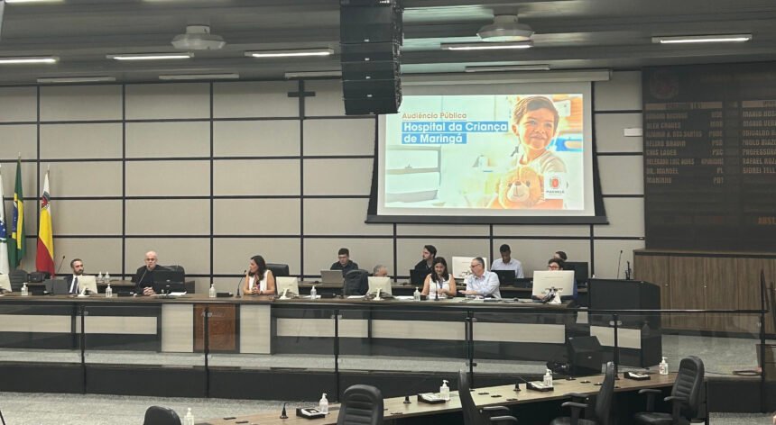 Audiência pública sobre Hospital da Criança