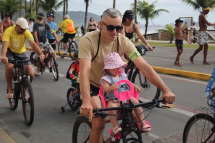 Passeio ciclístico é opção de exercício e lazer dentro do Verão Maior Paraná