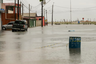 situação de emergência em Guaratuba e Matinhos