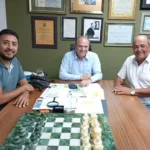 Soldado Adriano José, Ricardo Barros e Odair Fogueteiro.