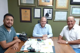 Soldado Adriano José, Ricardo Barros e Odair Fogueteiro.