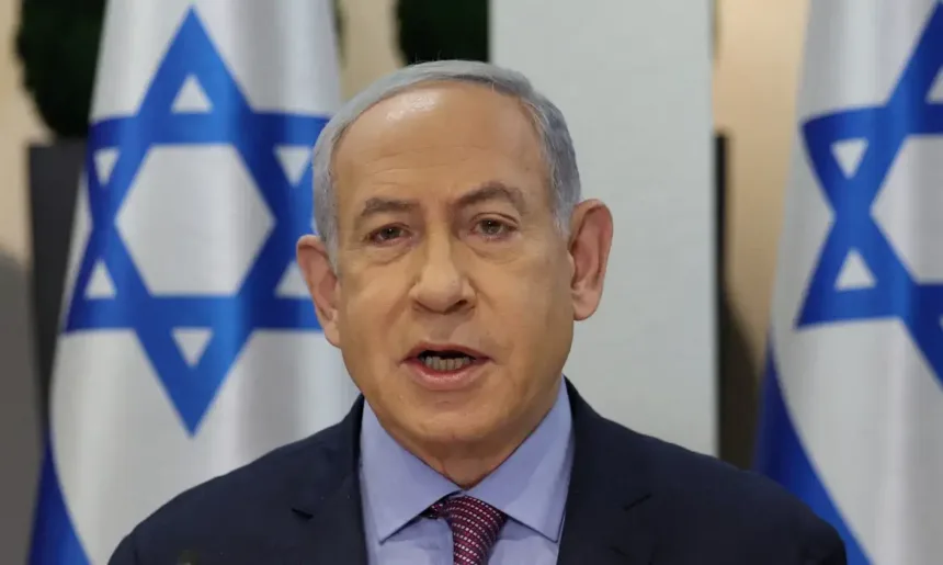 Primeiro-ministro israelense, Benjamin Netanyahu