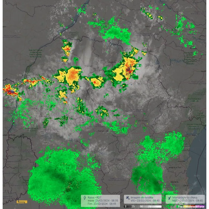 Confira na previsão do tempo do Simepar