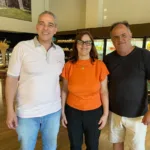 Doutor Jamal Fares, Toninha Aguiar e Carlos de Paula