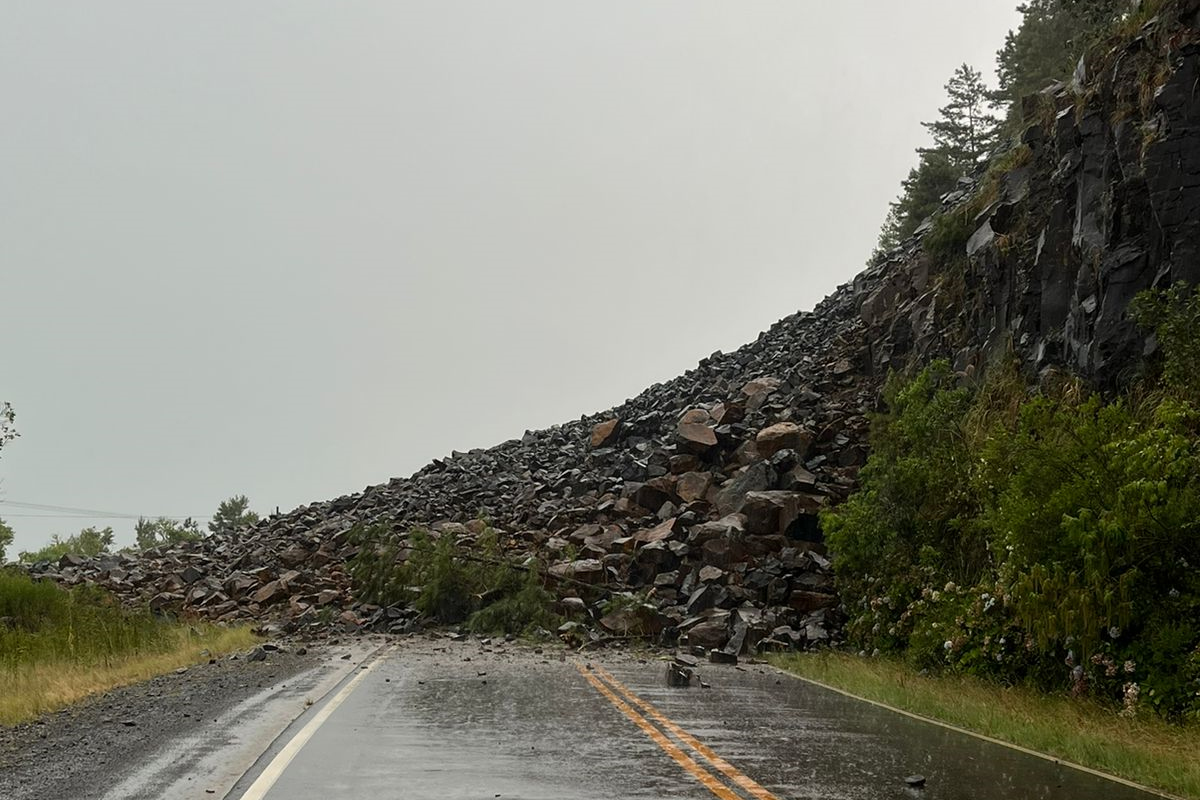 Obra na PR-170 em Pinhão tem restrições de tráfego