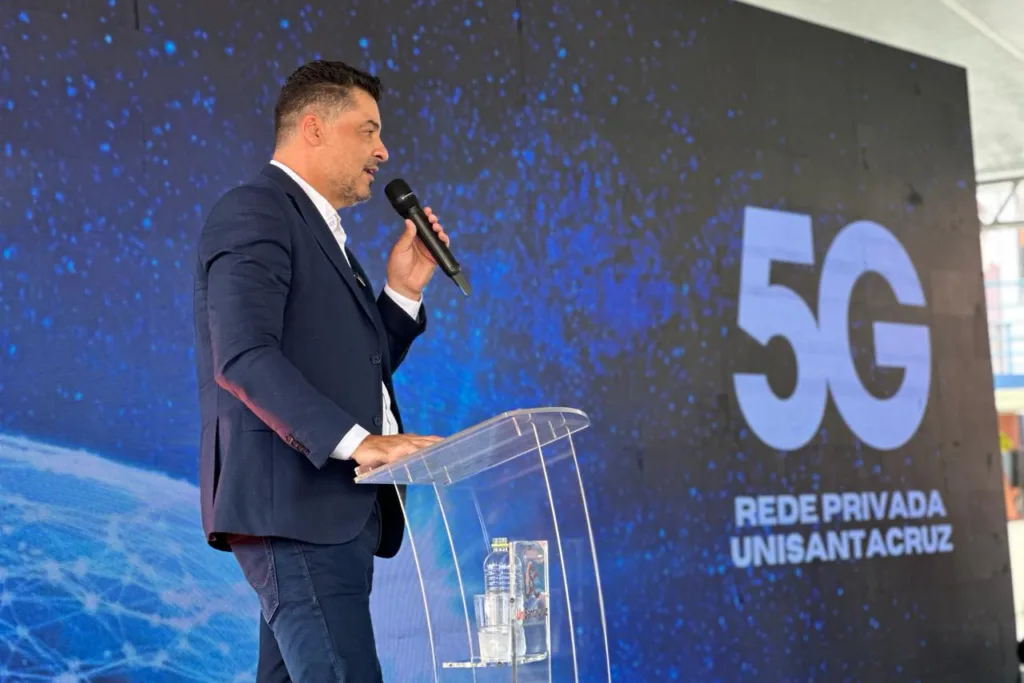 Universidade do Paraná recebe primeira rede privada 5G em instituição de ensino superior 6 unisantacruz 5g marcelo rangel