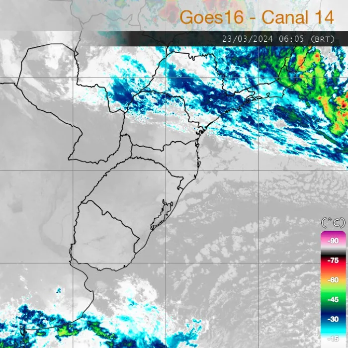 Tempo no Paraná
